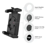 RAM® Quick-Grip Pro XL Phone Mount with Twist-Lock Suction Cup - Image 6