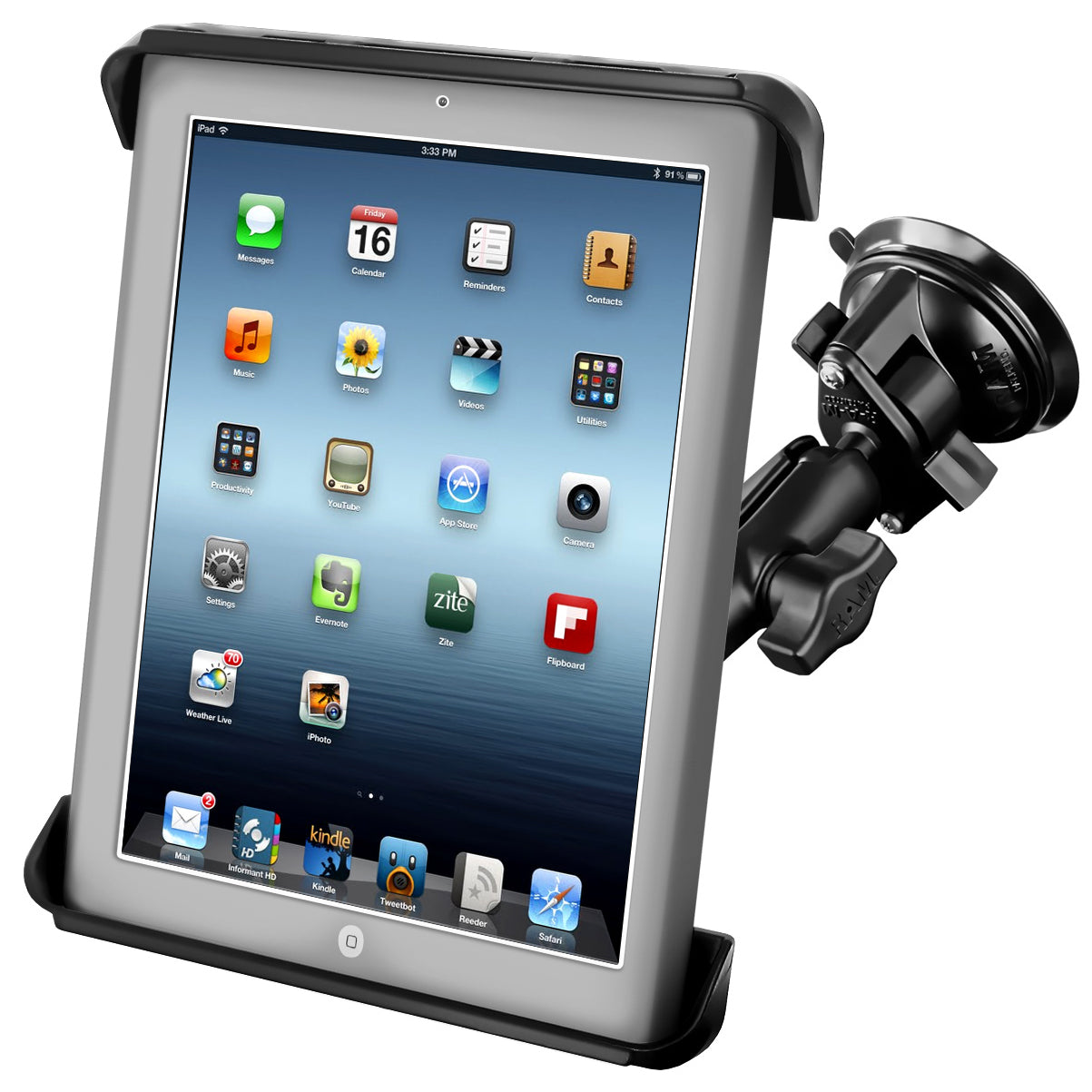 RAM-B-166-TAB-LGU.jpg RAM® Tab-Tite™ with RAM® Twist-Lock™ Suction Cup for Large Tablets - Image 1