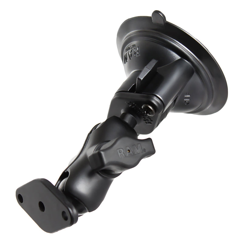 RAM-B-166U-A.jpg RAM® Twist-Lock™ Suction Cup Double Ball Mount - Short - Image 1