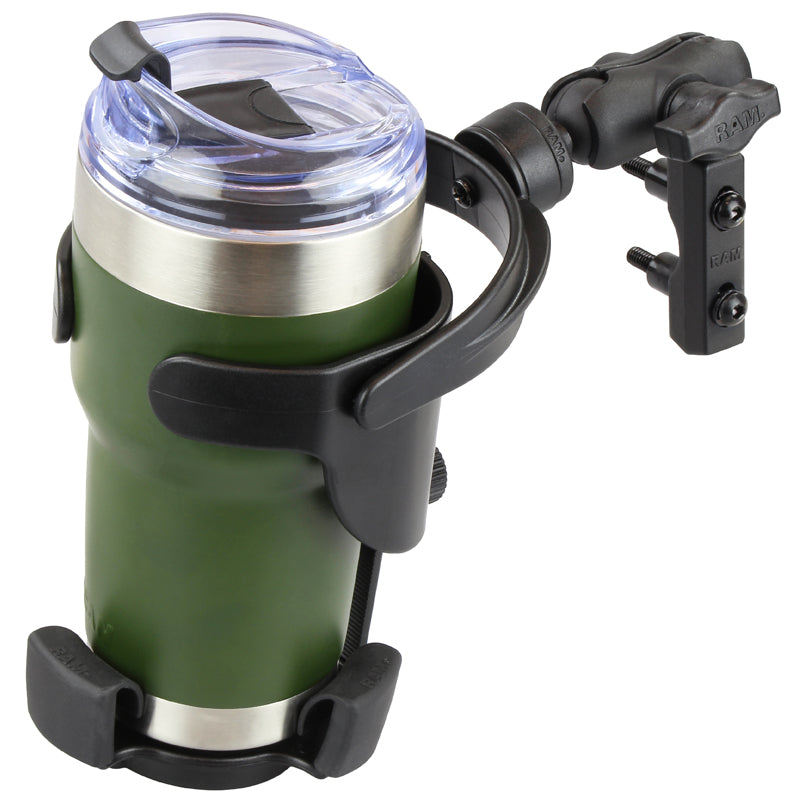 RAM-B-174-A-417U.jpg RAM® Level Cup™ XL 32oz Drink Holder with Brake/Clutch Reservoir Base - Image 1