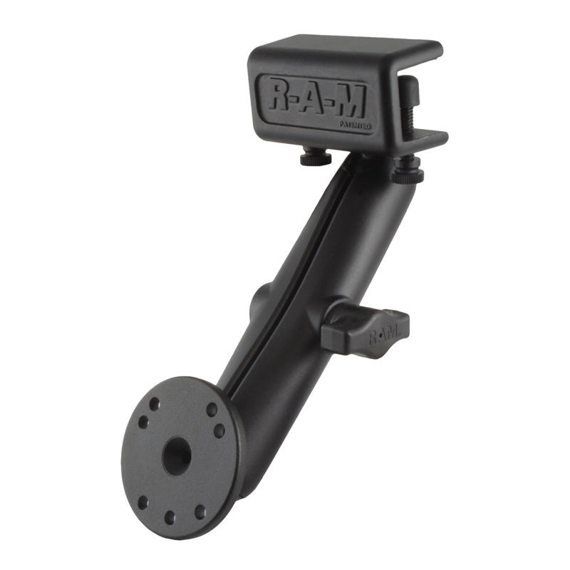 RAM-B-177-C-202.jpg RAM® Glare Shield Clamp Mount with Round Plate - Image 1