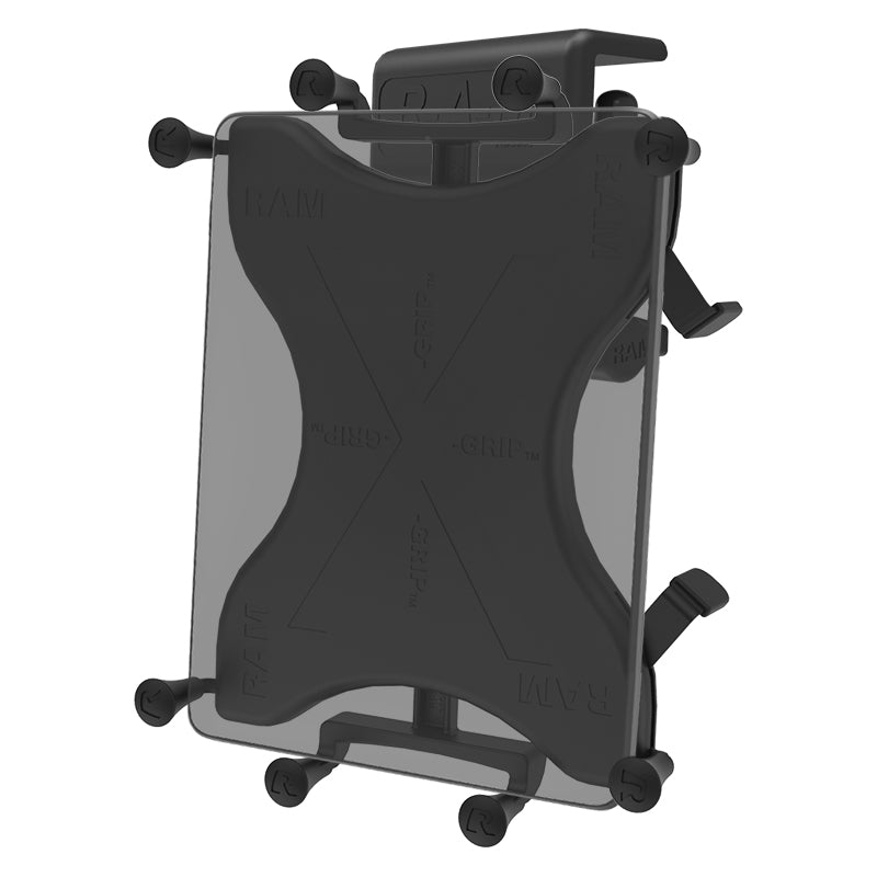 RAM-B-177-UN9U.jpg RAM® X-Grip® Mount with Glare Shield Clamp Base for 9"-11" Tablets - Image 1