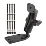RAM® Offset Reservoir Cover Double Ball Mount
