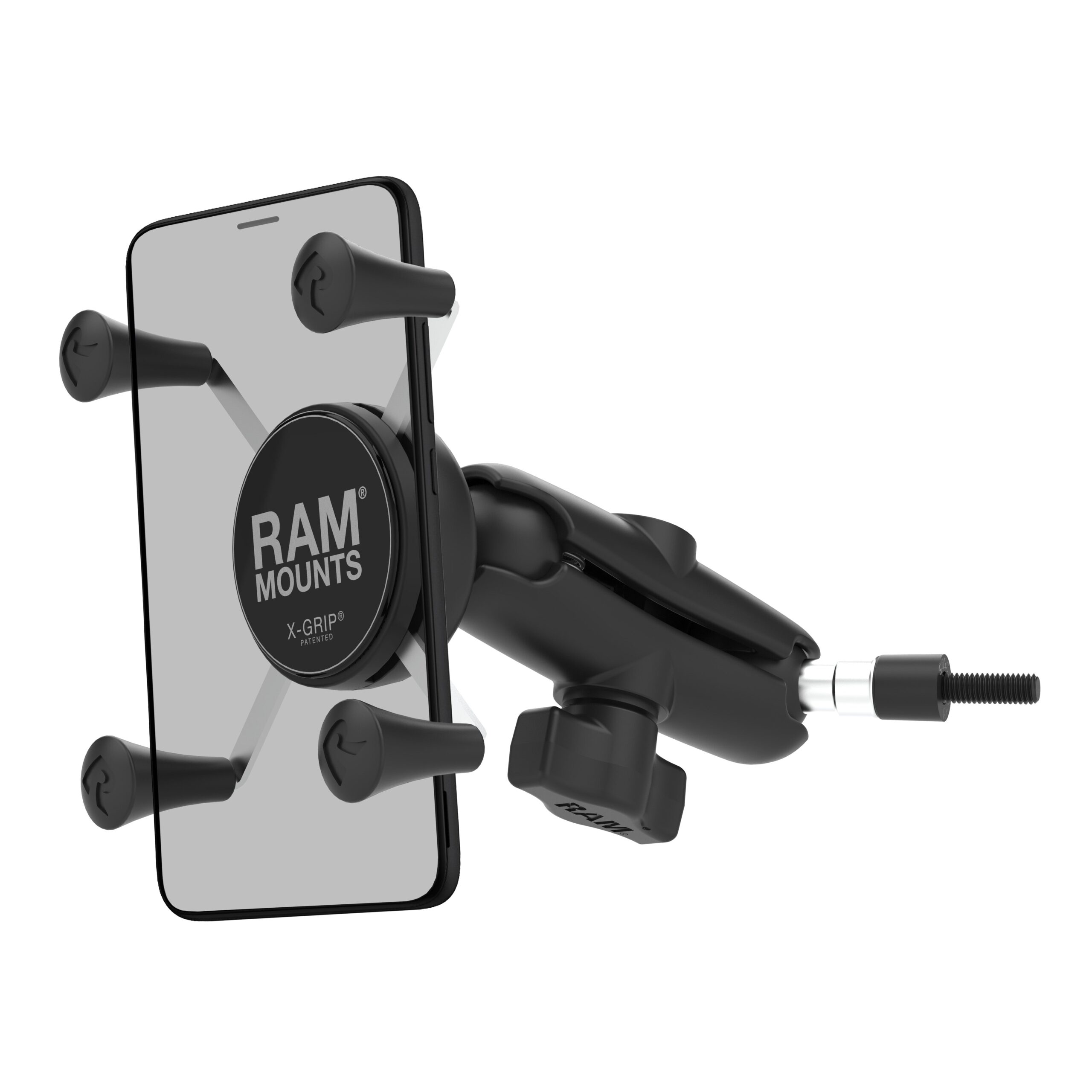 RAM-B-186-M6-UN7U.jpg RAM® X-Grip® Phone Mount with Grab Handle & A-Pillar M6 Bolt Base - Image 1