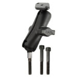 RAM® Motorcycle Handlebar Clamp Mount with M8 Bolts - Medium