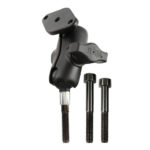 RAM Motorcycle Handlebar Clamp Mount with M8 Bolts - Short