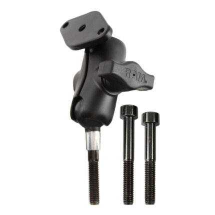 RAM Motorcycle Handlebar Clamp Mount with M8 Bolts - Short