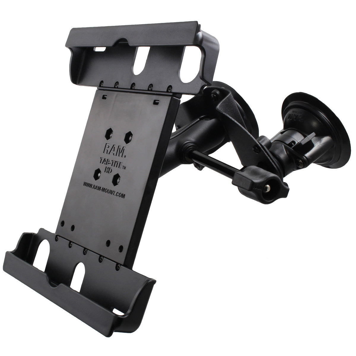 RAM-B-189-PIV1-TAB20-ALA1-KRU.jpg RAM® Tab-Tite™ with RAM® Twist-Lock™ Dual Suction for Tablets with Cases - Image 1