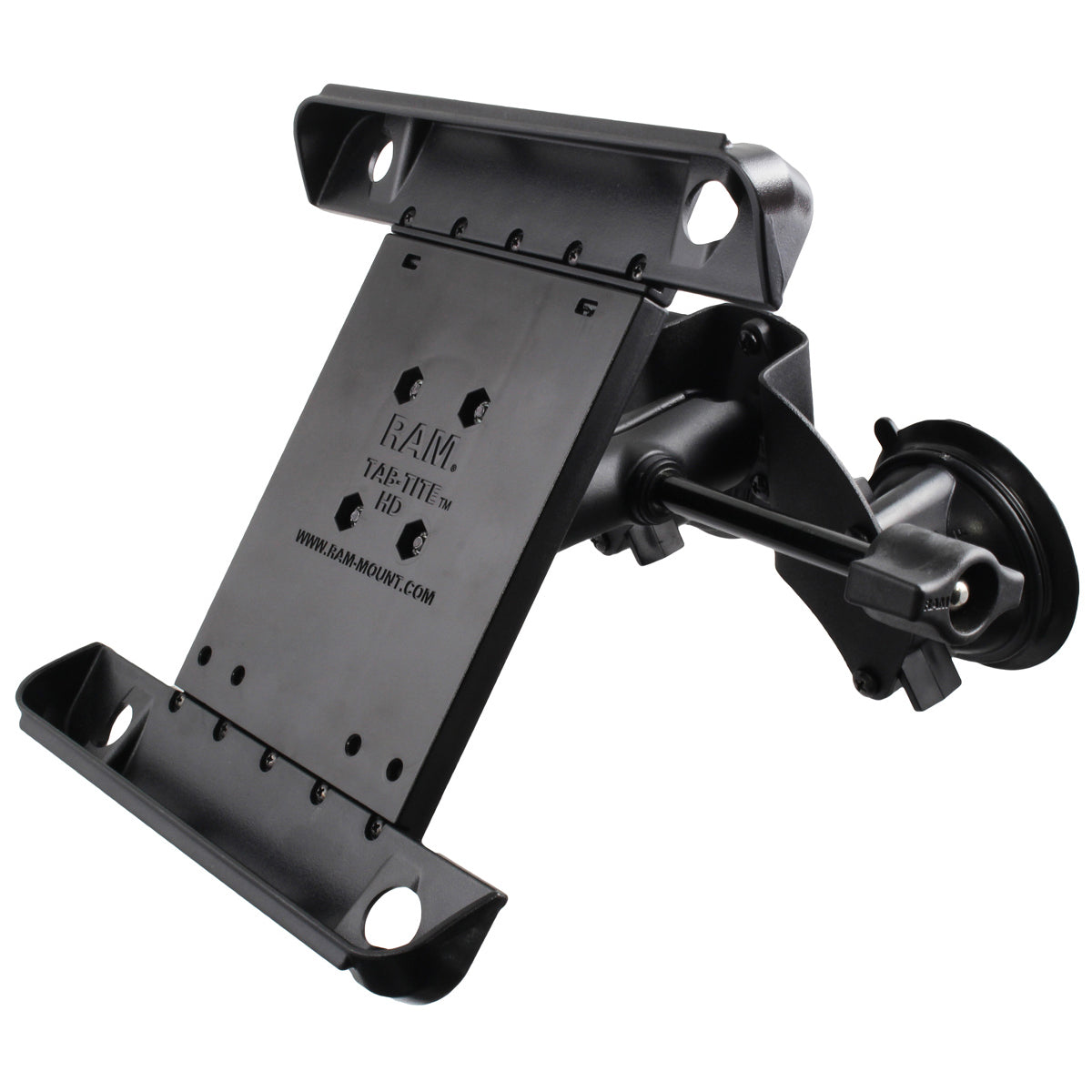 RAM-B-189-TAB3-ALA1-KRU.jpg RAM® Tab-Tite™ Suction Mount for iPad Gen 1-4 - Extension Retention Knob - Image 1