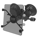 RAM® X-Grip® with RAM® Twist-Lock™ Dual Suction for 7"-8" Tablets