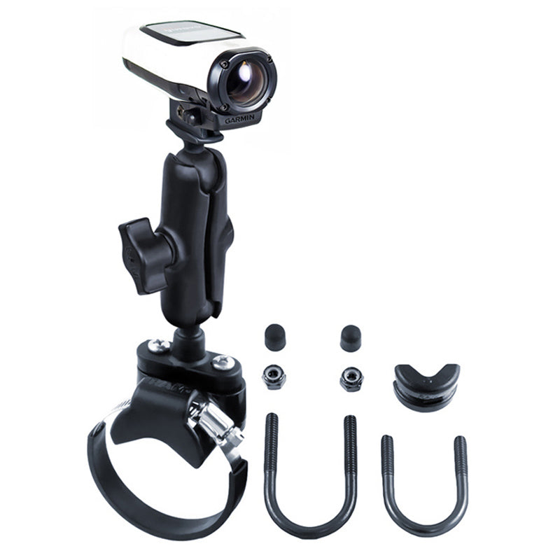 RAM-B-231Z-2-GA63U.jpg RAM® ATV/UTV Rail Mount with Garmin VIRB™ Camera Adapter - Image 1