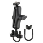 RAM® Handlebar U-Bolt Mount with 1/4"-20 Threaded Stud - Medium