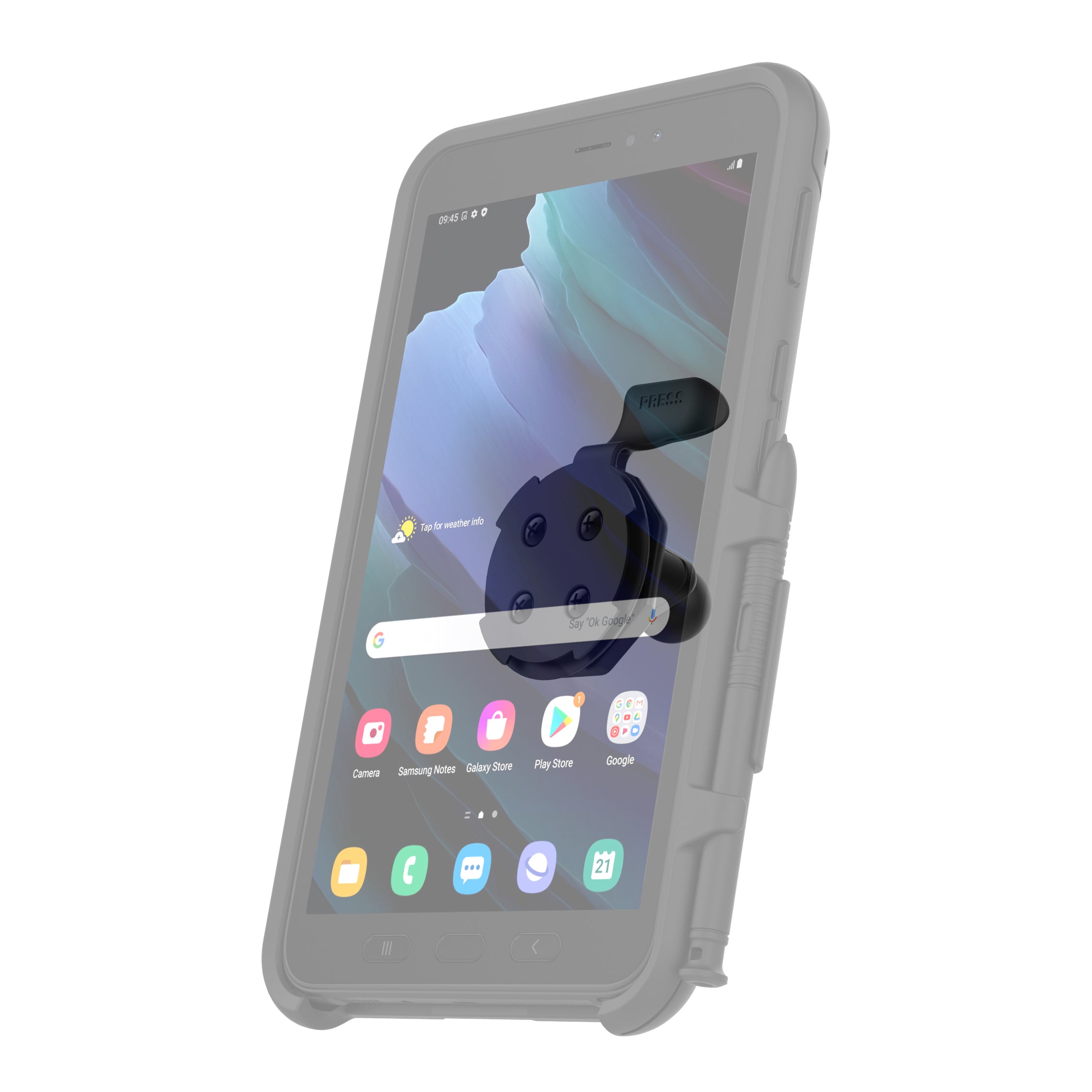 RAM-B-238-OT3U.jpg RAM Quick Release Adapter with Ball for OtterBox uniVERSE Tablet Cases - Image 1