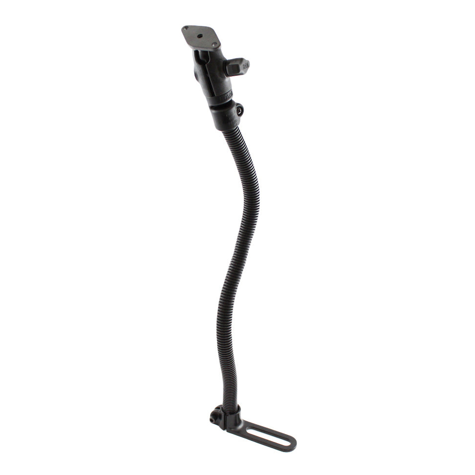 RAM-B-316-1-238U.jpg RAM® Pod™ I Vehicle Mount with 18" Aluminum Rod and Diamond Plate - Image 1