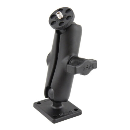 RAM® Double Ball Mount with AMPS Plate and 1/4"-20 Action Camera Adapter
