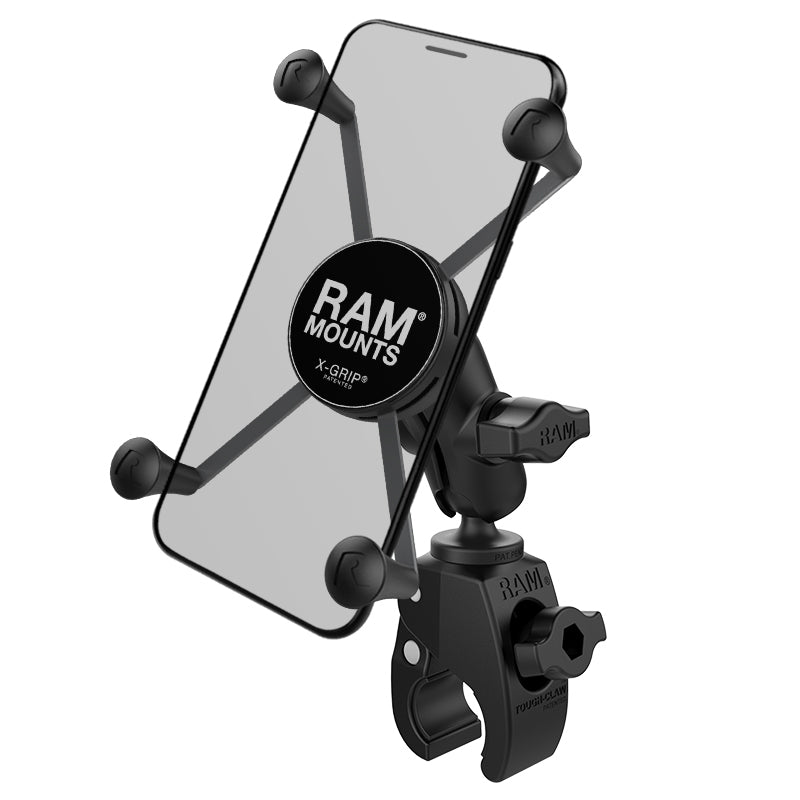 RAM-B-400-A-HOL-UN10BU.jpg RAM® X-Grip® Large Phone Mount with Tough-Claw™ Small Clamp Base - Short - Image 1