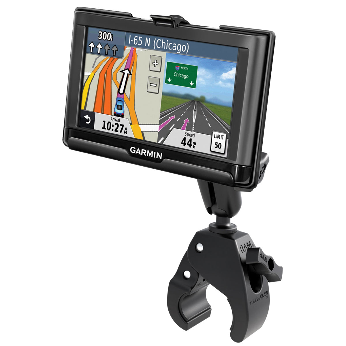 RAM-B-400-GA55U.jpg RAM® Tough-Claw™ Small Clamp Mount for Garmin nuvi 52, 54, 55, 56 & 58 - Image 1