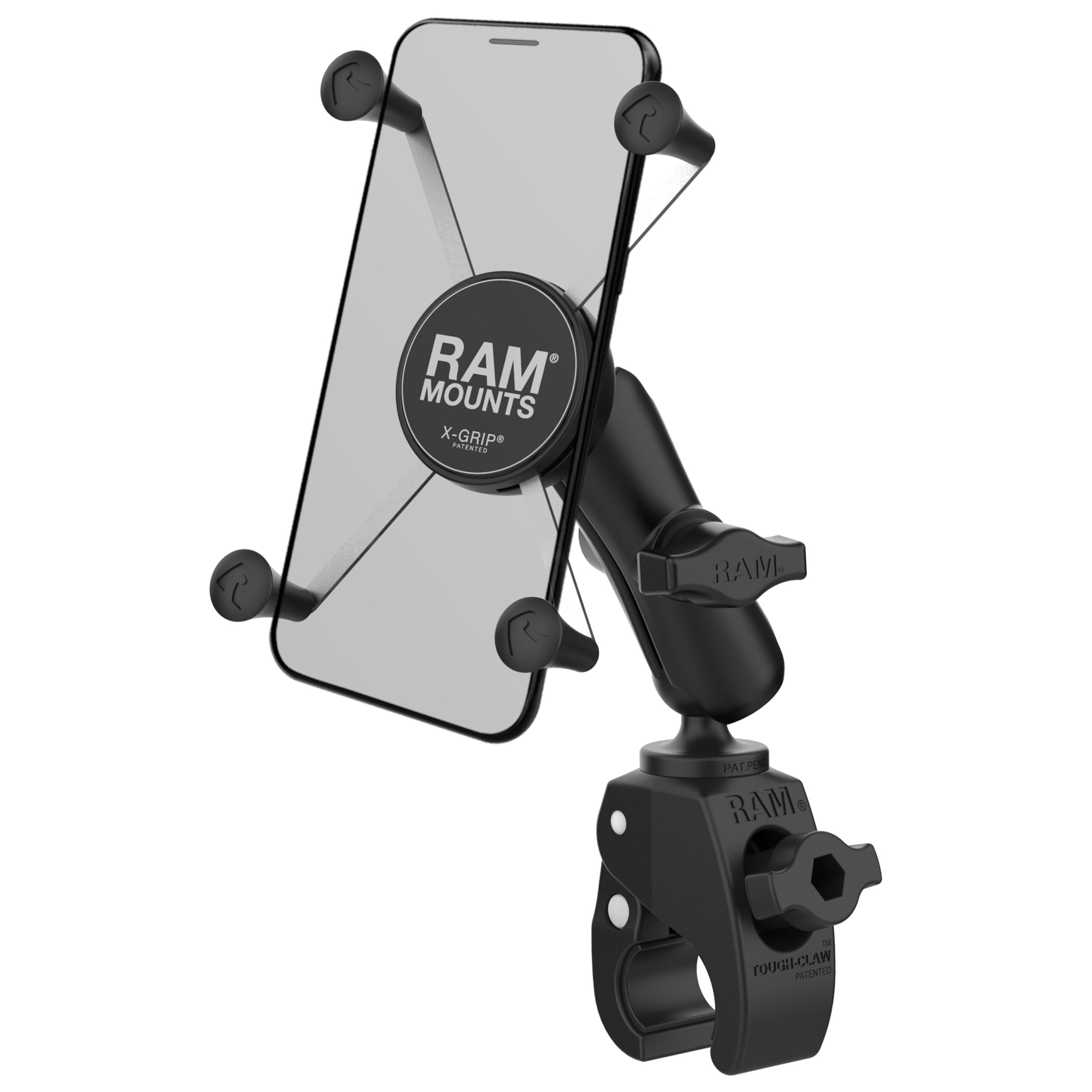 RAM-B-400-UN10U.jpg RAM® X-Grip® Large Phone Mount with Tough-Claw™ Medium Clamp Base - Image 1