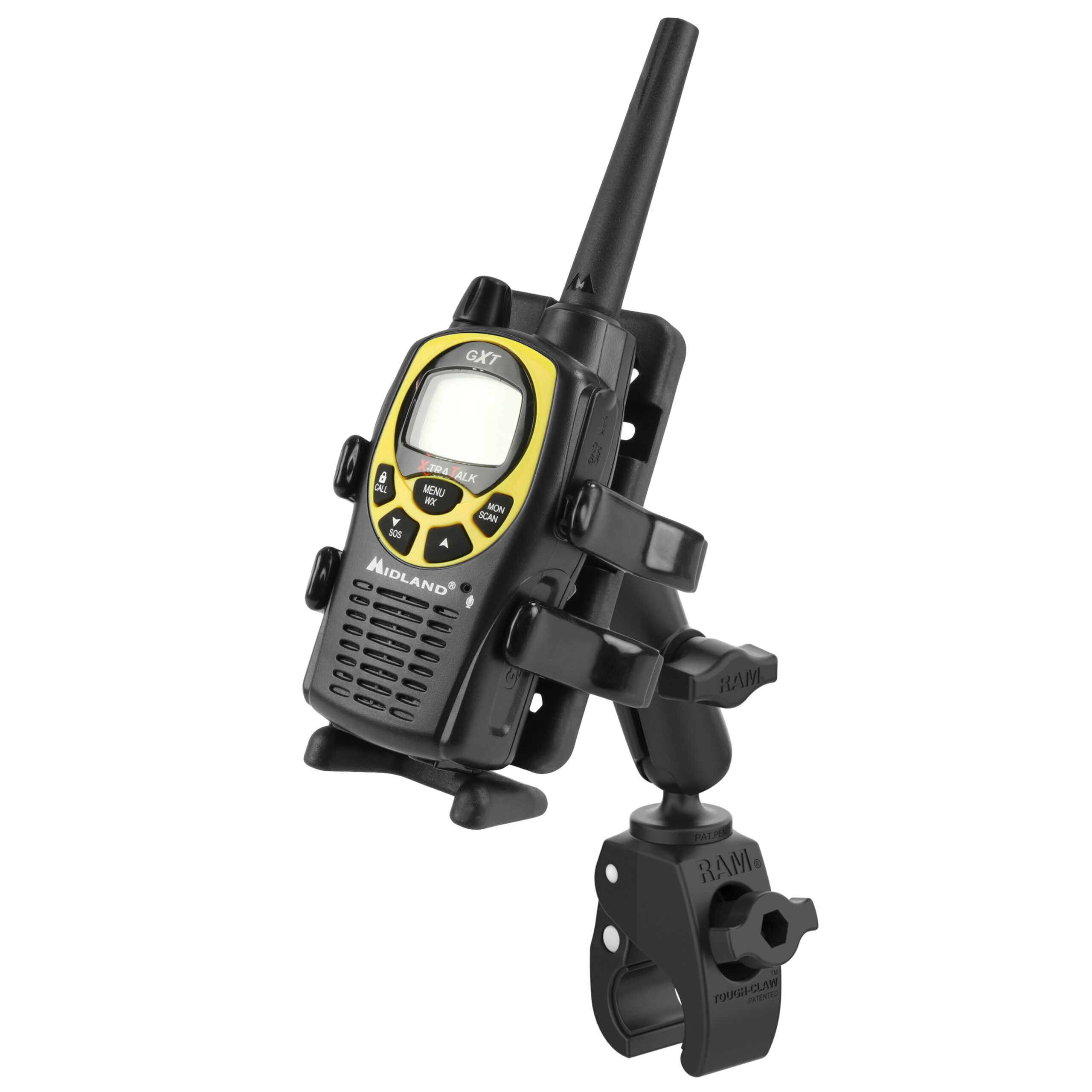 RAM-B-400-UN4U.jpg RAM® Finger-Grip™ Universal Mount with Small Tough-Claw™ - Image 1