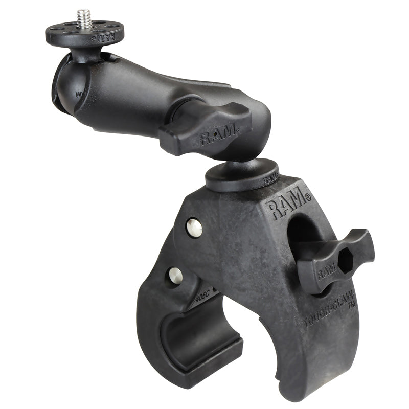 RAM-B-404-366U.jpg RAM® Tough-Claw™ Medium Clamp Mount with 1/4"-20 Camera Adapter - Image 1