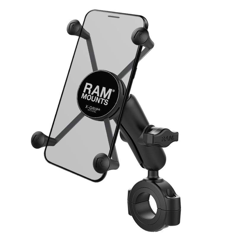 RAM-B-408-112-15-UN10U.jpg RAM® X-Grip® Large Phone Mount with Torque™ Large Rail Base - Medium Arm - Image 1