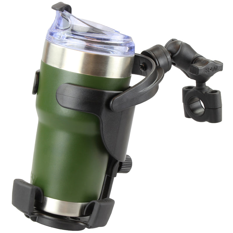 RAM-B-408-75-1-A-417U.jpg RAM® Level Cup™ XL 32oz Drink Holder with RAM® Torque™ Medium Rail Base - Image 1