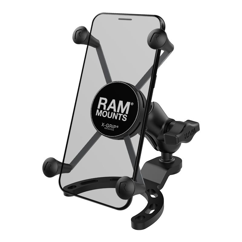 RAM-B-410-A-UN10BU.jpg RAM® X-Grip® Large Phone Mount with Small Gas Tank Base - Image 1