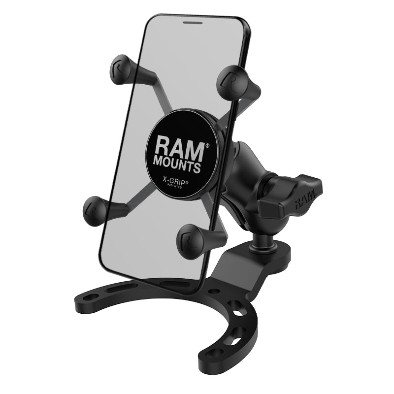 RAM-B-410-A-UN7BU.jpg RAM® X-Grip® Phone Mount with Small Gas Tank Base - Image 1
