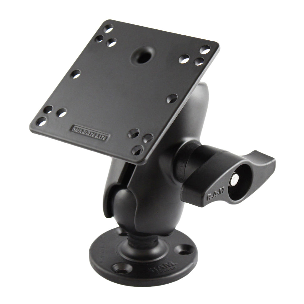 RAM-D-101-C-ID1U.jpg RAM® Double Ball Mount with 100x100mm VESA Plate - D Size Short - Image 1