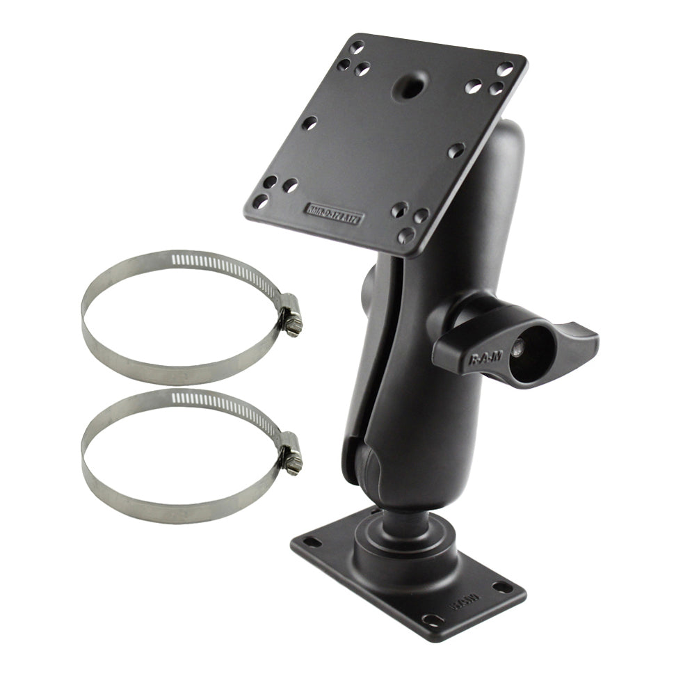 RAM-D-101-ID2U.jpg RAM® Double Ball Mount with 100x100mm VESA Plate & 50x100mm VESA Plate - Image 1