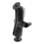 RAM Double Ball Mount with Two Round AMPS Plates