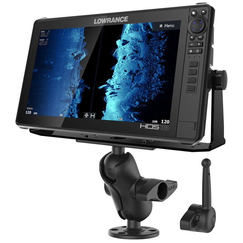 RAM-D-115-C-KNOB9H.jpg RAM® Marine Electronics Mount with RAM® Hi-Torq™ Wrench - Image 1