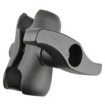 RAM Double Socket Arm with Large Knob - D Size Short
