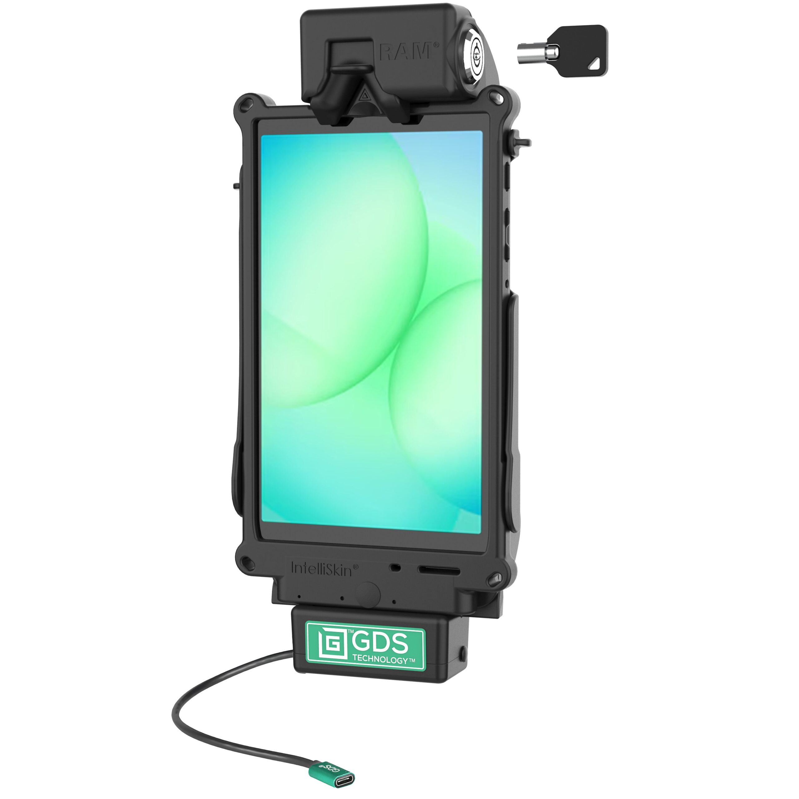 RAM-GDS-DOCKL-SAM80CPU.jpg Locking GDS Tough-Dock for Samsung Tab A7 Lite 8.7" - Image 1