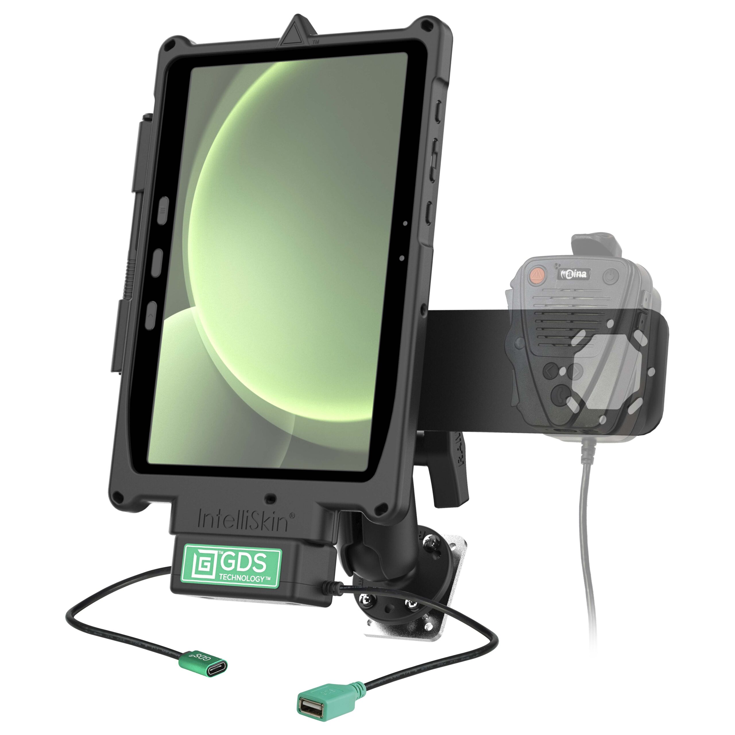 RAM-GDS-U1-SAM54-KIT3.jpg GDS® Uni-Conn™ Aina PTT Voice Responder Bundle for Tab Active4 Pro - Image 1