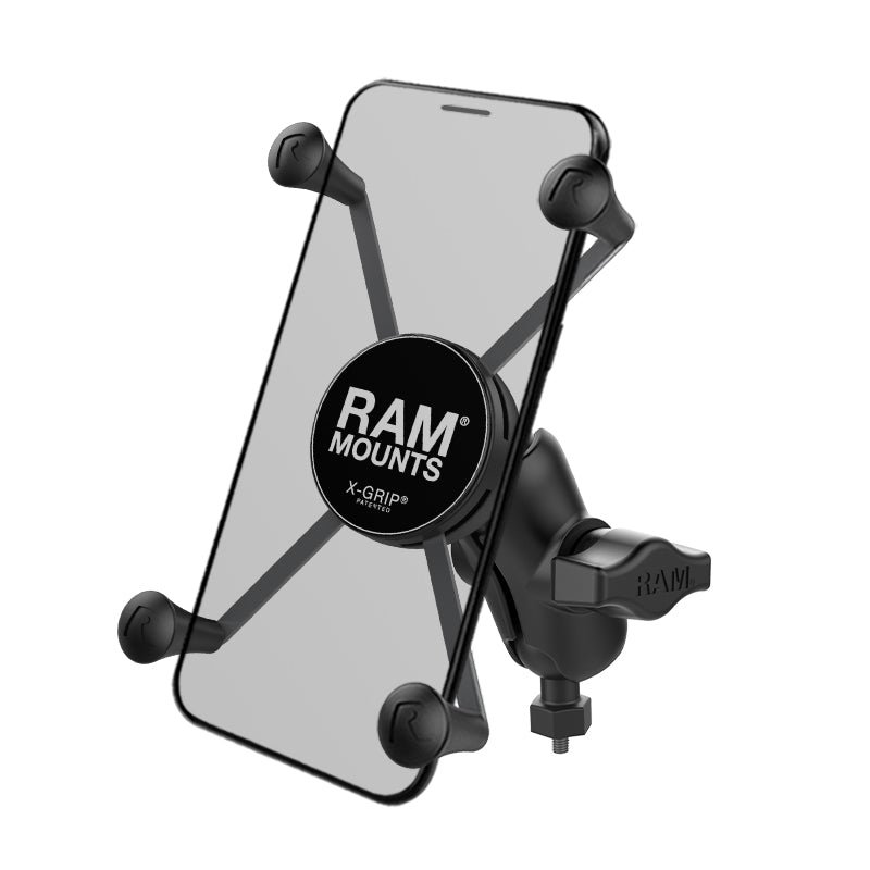 RAM-HOL-UN10B-A-379-M616U.jpg RAM® X-Grip® Large Phone Mount with RAM® Tough-Ball™ M6-1 x 6mm Base - Image 1