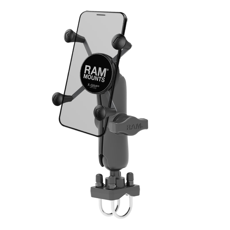 RAM-HOL-UN7B-235U.jpg RAM® X-Grip® Phone Mount with Double U-Bolt Base - Image 1