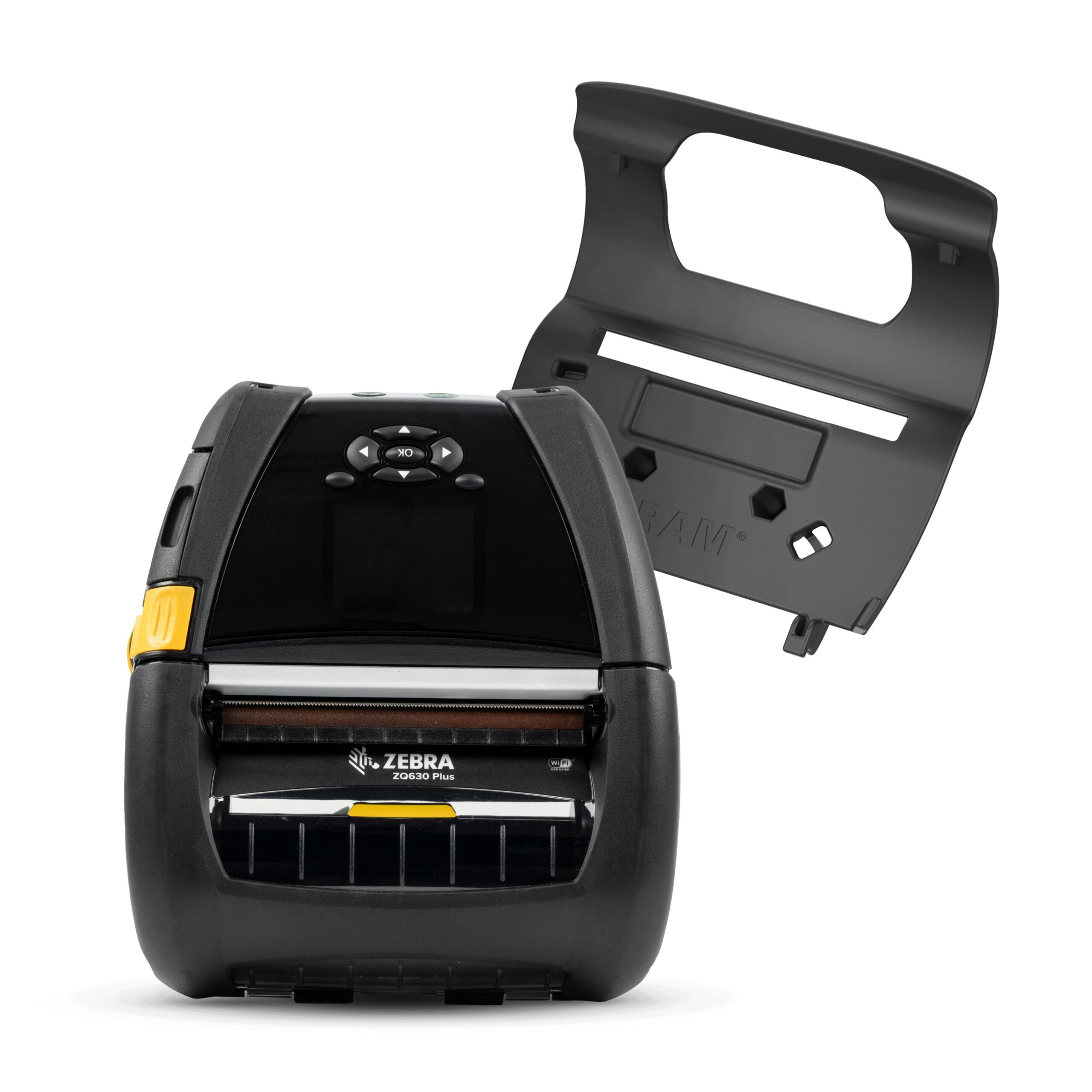 RAM-HOL-ZE31U.jpg RAM® Quick Release Printer Holder for Zebra ZQ630 Series - Image 1