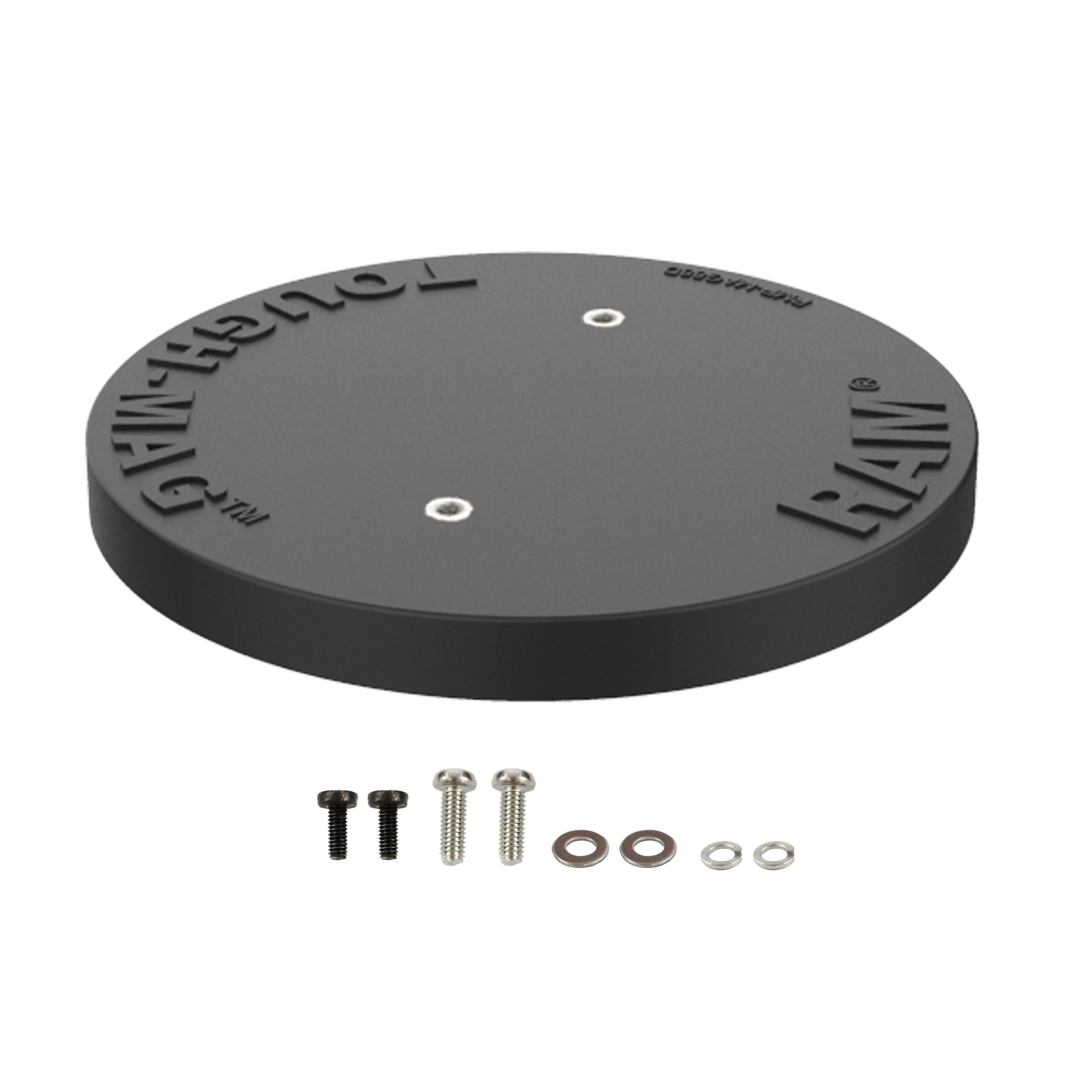 RAM-MAG88DU.jpg RAM® Tough-Mag™ 88MM Diameter Magnetic Adapter with 2-Hole AMPS Pattern - Image 1