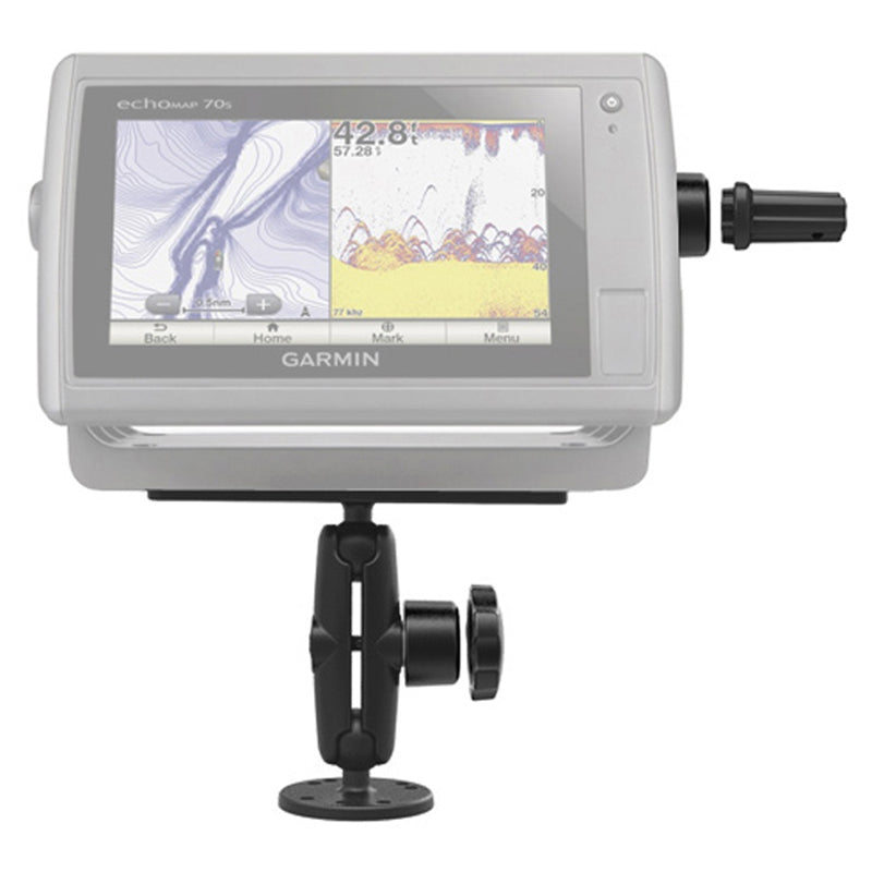 RAM-SG-B-111U.jpg RAM® Pin-Lock™ Marine Electronic Mount with Gimbal Knob - B Size Medium - Image 1