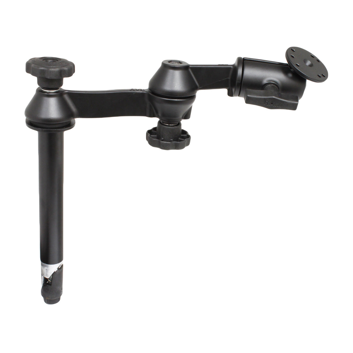 RAM-VP-SW1-8.jpg RAM 8" Upper Pole with Double Swing Arms & Round Plate - Image 1