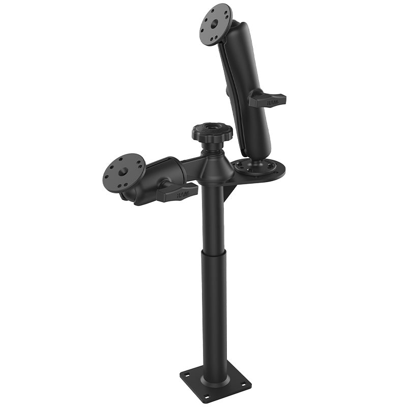 RAM-VP-SW2F-89.jpg RAM® Tele-Pole™ with 8” & 9” Poles and Double Ball Mount - Image 1