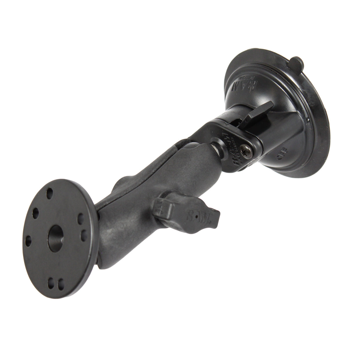 RAP-B-101-2241-OT1U.jpg RAM® Twist-Lock™ Composite Suction Cup Mount with Round Plate - Image 1