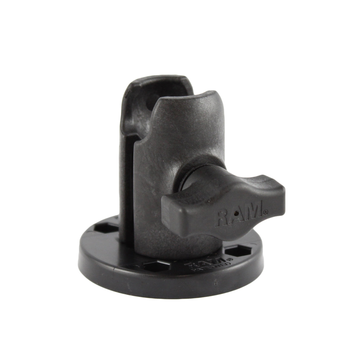 RAP-B-200-1-293U.jpg RAM® Single Socket Arm with Round Swivel Plate - Image 1