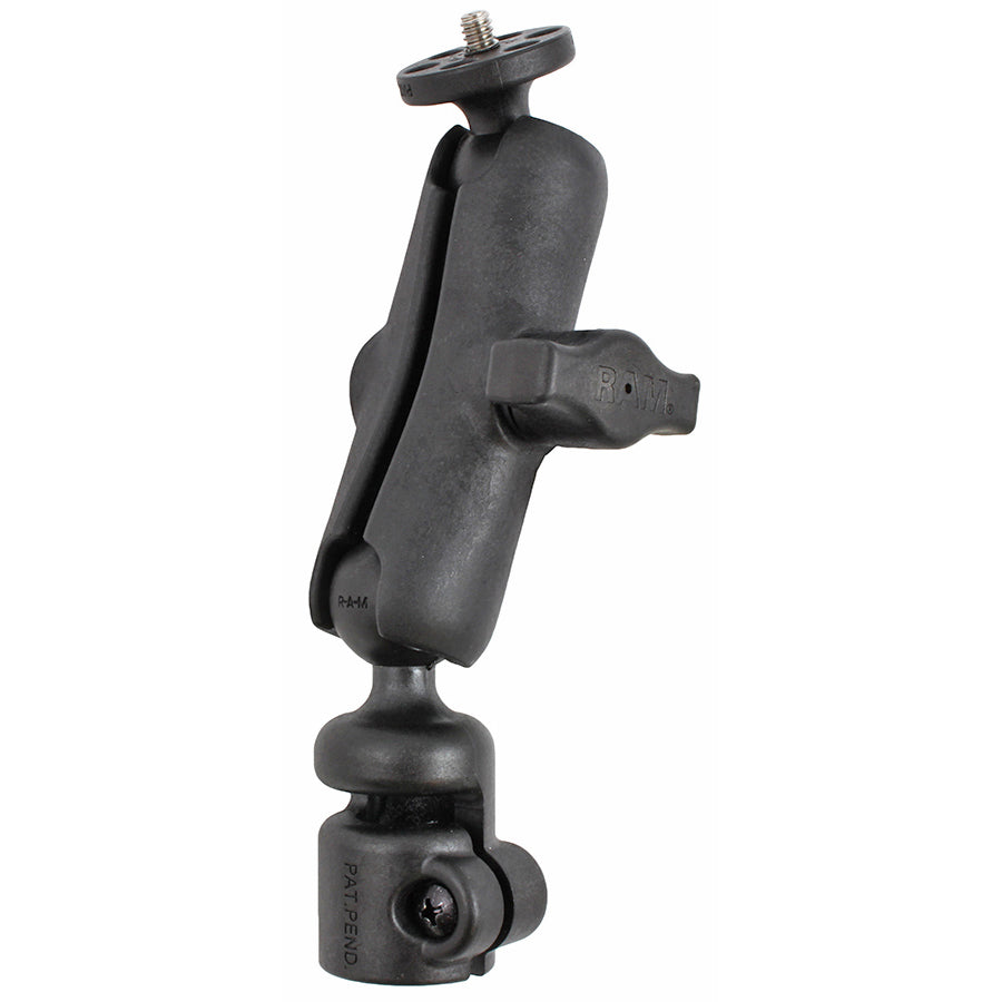 RAP-B-218-1-366U.jpg RAM® Tele-Mount™ Pole Adapter Mount with 1/4"-20 Camera Adapter - Image 1