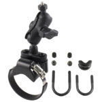 RAM® ATV/Side By Side Rail Mount with 1/4"-20 Threaded Camera Adapter