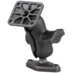 RAM® Composite Double Ball Mount with Diamond & AMPS Plates