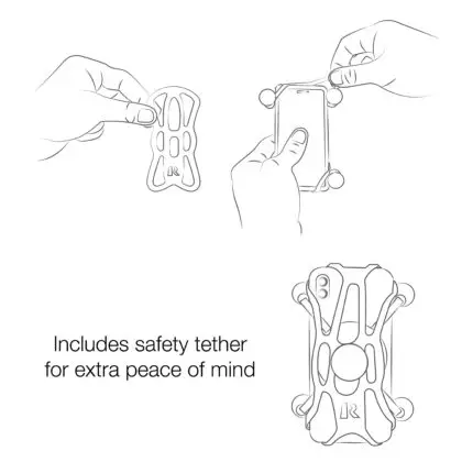 RAM X-Grip Phone Mount with Flex Adhesive Base