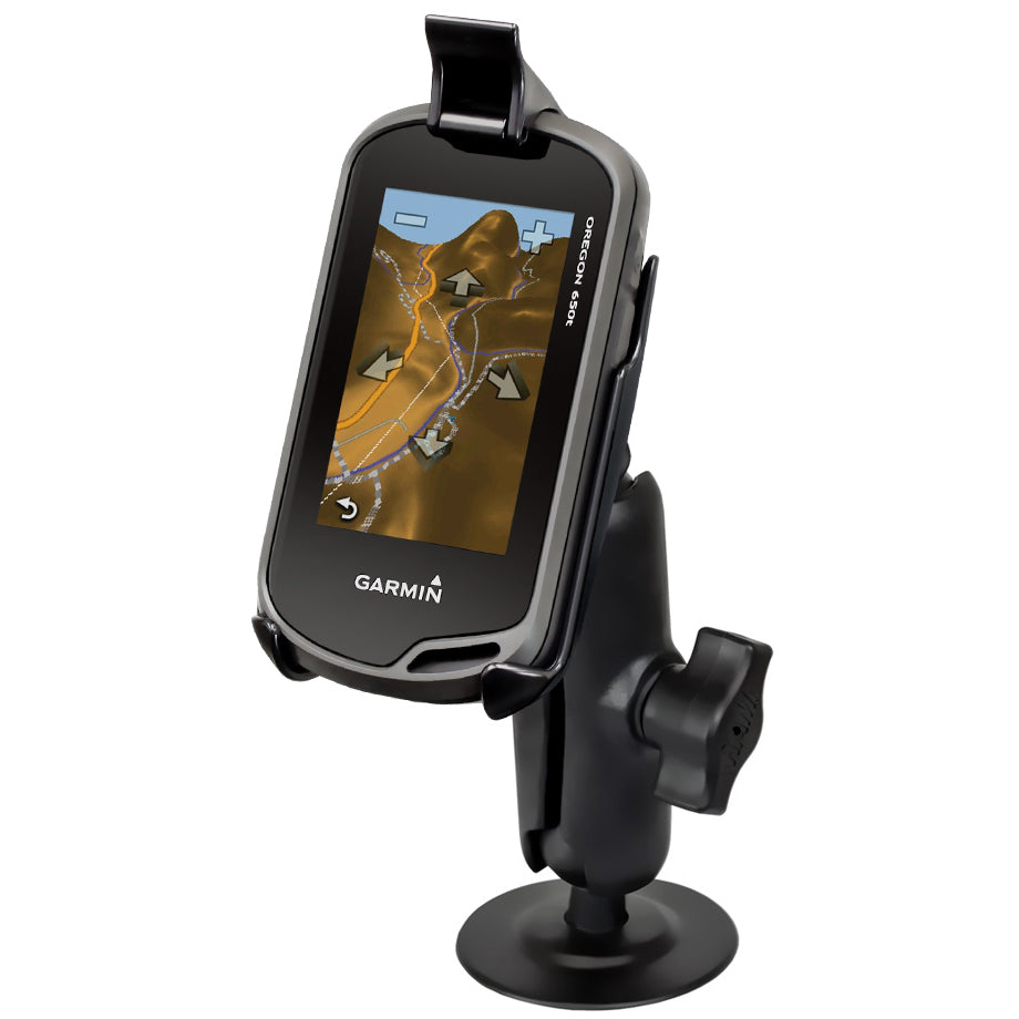 RAP-B-378-GA31.jpg RAM® EZ-Roll'r™ with Flex Adhesive Mount for Garmin Oregon + More - Image 1