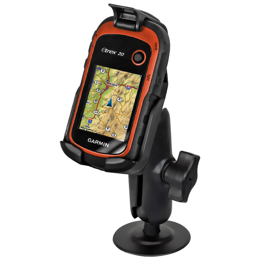 RAP-B-378-GA48.jpg RAM® EZ-Roll'r™ with Flex Adhesive Mount for Garmin eTrex 30 + More - Image 1